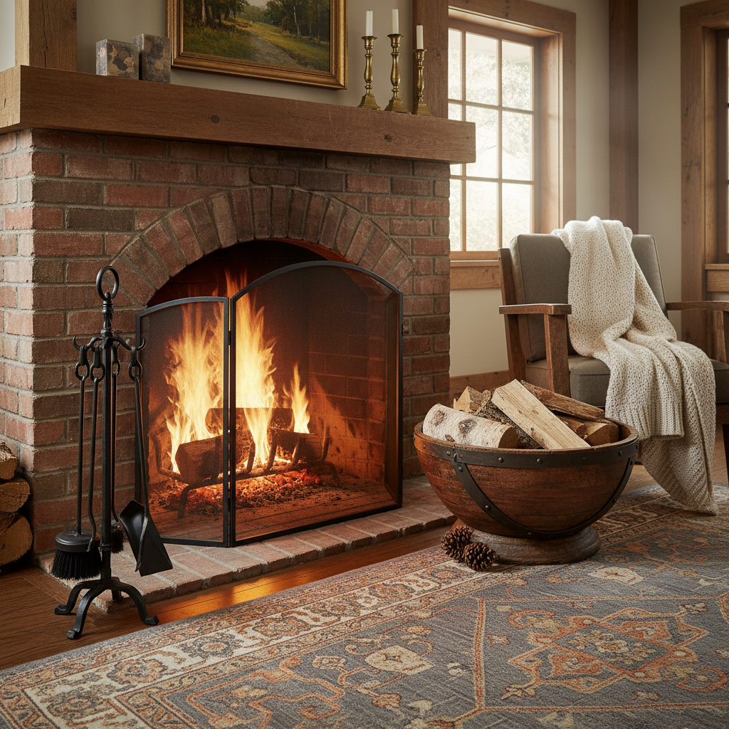 Les accessoires de cheminée indispensables pour un foyer fonctionnel