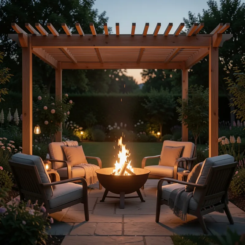 Aménager un coin feu extérieur dans son jardin : le guide