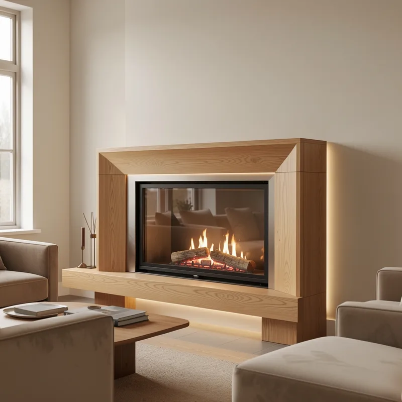 Cheminée décorative en bois : guide complet pour choisir et aménager