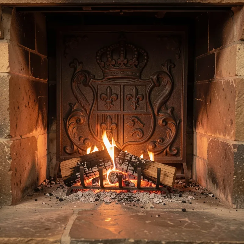 Plaque de cheminée en fonte : chaleur, décor et choix de la taille